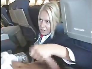 Air Blowjob stewardess
