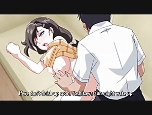 [エロアニ]【NTR】新婚美他人妻が旦那の上司に狙われて旦那がそばにいるのに強制種付！！他人棒に突っ込まれて本生に悶絶ッ！！【他人妻】