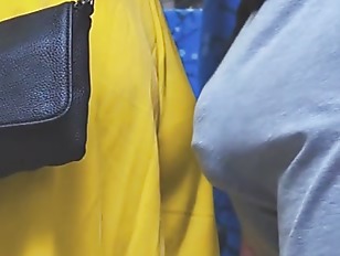 Almost Caught In a Bus When a Dirty Stranger CUM In Her Hand