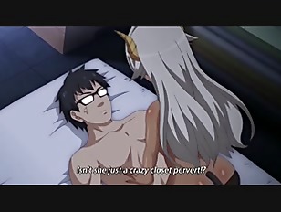 [エロアニ]【人間との交尾にハマる龍の女の子】精子をぶっかけられ満足そうな顔で昇天！