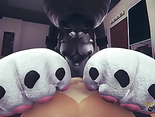 Furry Hentai - POV Fox x Kittycat blowjob and fucked