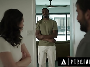 PURE TABOO Casey Calvert Accepts Sex Offer From Big Dick Stranger To Cure Postpartum Depression