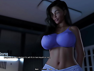 Step Sister Caught Pervy Step Brother Jerking off to Her Panty - 3D Hentai Animated Porn - Life in Santa County