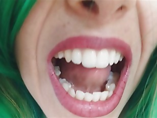 what an embarrassment! my m. is still convinced she is a young nerd girl, and so she made her hair green and sent this video to all my little friends to seduce them