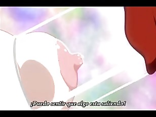 [エロアニ]ぼて腹美女は触手に貼り付けにされてマンチョとケツ穴をほじくり回されちゃう！