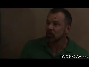 Icongay porn video – He turns him over and fucks Doug Acres hole to give him a hard booty banging