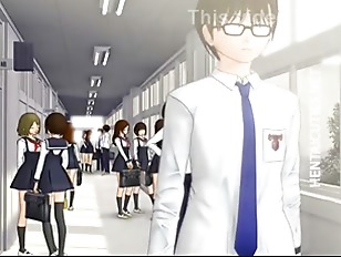 [エロアニ]＜メイドさんの格好をした美女＞当然エッチな展開を期待しますよね？自らパンチラしてきてあとはお楽しみタイム♡