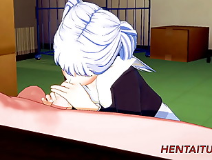 Black Clover – Noelle Silva suck a dick and cums in her mouth and later is Fucked and crempie in her pussy – Hentai 3D