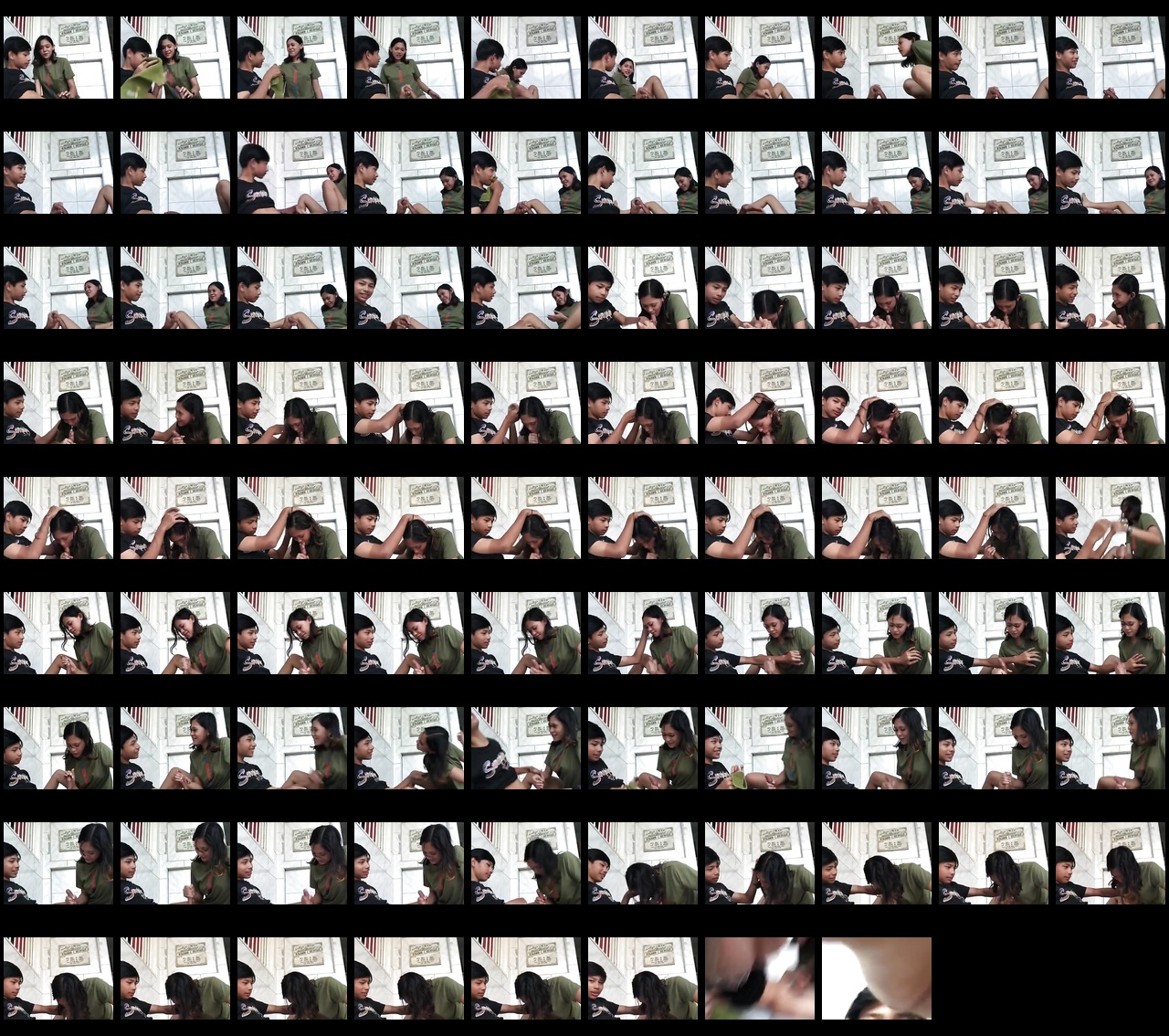 A lurking presence in the dim light