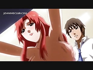Seductive 3d anime beauty blowing and fucking hard cock