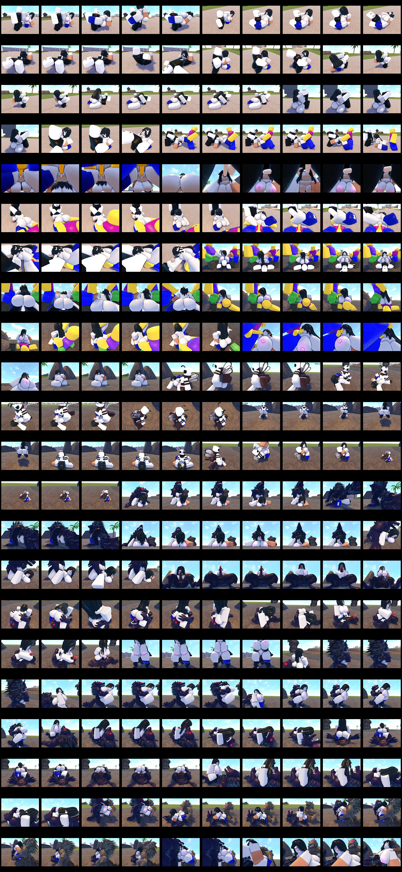 Whorblox All Animations - Multiples Angles