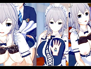 [Eroge Koikatsu! ] Touhou nights Sakuya rubs breasts H! 3DCG Big Breasts Anime Video (Touhou Project) [Hentai Game]