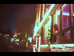 POV Real Red Light District Blonde Escort