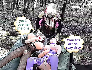 Tshemalefetish porn video – Sissy romances two blow up dolls all day part 4 cartoon slideshow double facial