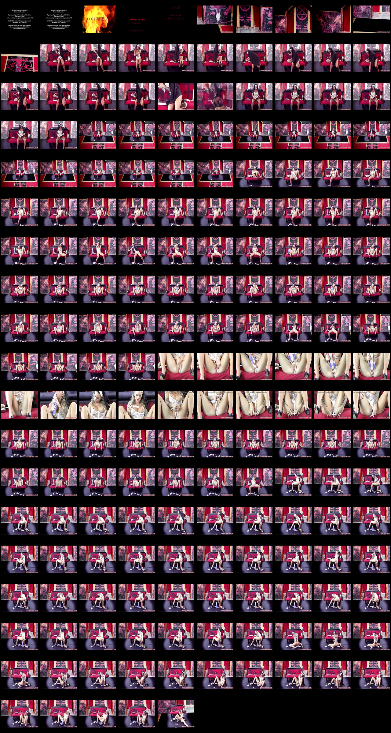 Blasphemy girl at work