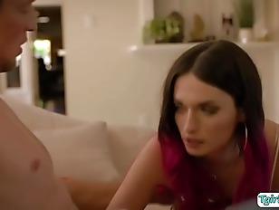 Tshemaleshemaleblonde porn video – Ts Natalie Stone blowjob stepbros bigcock and anal barebacked