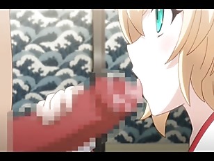 [エロアニ]人間の姿をした可愛い狐ちゃんが男達にご奉仕！気持ち良さそう♡