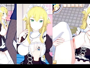 [Eroge Koikatsu! ] Re Zero Frederica (Re Zero Frederica) rubbed breasts H! 3DCG Big Breasts Anime Video (Life in a Different World from Zero) [Hentai Game]