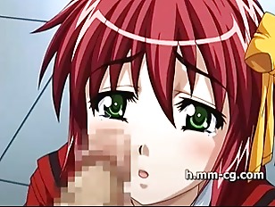 [エロアニ]授業中の教室で女の子にチンポご奉仕させちゃう♡