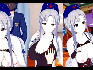 [Eroge Koikatsu! ] Touhou Hachiei Rin rubs her boobs and rolls H! 3DCG Big Breasts Anime Video (Touhou Project) [Hentai Game]
