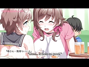 [エロアニ]【母乳】超爆乳女学生の姉に学校で公開ナカ出し交尾して母乳を搾り出すッ！母乳吹き出しながらイキ狂う姉の痴態！♥【近親相姦】