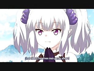 [エロアニ]【異種姦】ぷりぷり弾けるデカ乳幼い娘がゴブリン達に囲まれ極太デカチンに躰を使ってご奉仕！♥【幼い】