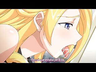 【アニメエロ】金髪のめちゃかわいいスレンダー美人のおアネちゃんさんに強引に巨乳を揉みしだきながらなか出しセックス♡アへ顔で快楽堕ちさせる♡