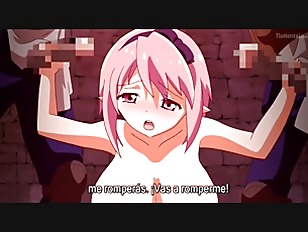 【アニメ】≪※イッちゃうってばぁん！≫可愛い顔した大きなおっぱい美女子が大きいモンスターに襲われて極太チ◯ポを挿入される