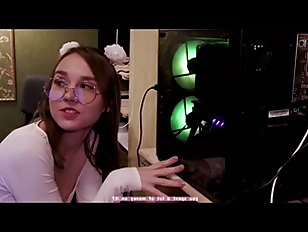 Computer Studies porn video – computer virginity entered the chat room1