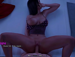 Stepbrother Fucking His Slutty Stepsister Next to Her Stepmom - 3D Hentai Animated Porn - Life in Santa County