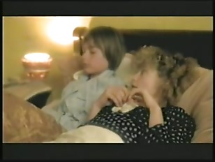 Mom son family porno in vintage movie clip