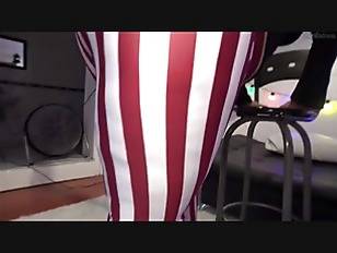 Listrada porn video – Antonela de calça listrada