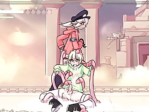 Max The Elf v0.4 [ Hentai game PornPlay ] Ep.7 turned into shemale nympho with big boobs and milked by a futanari