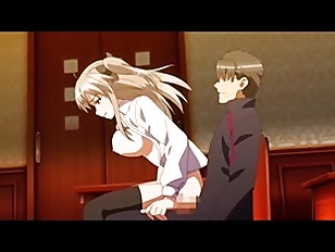 【アニメ】※濃厚精液発射※イヤらしい体の爆乳金髪美女が大きい乳房でおっぱいで挟む！