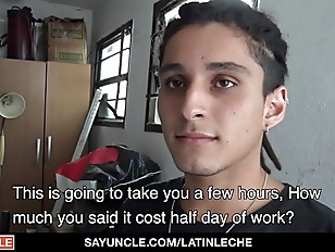LatinLeche Latino Sucking And Fucking Boss Cock For Extra Money