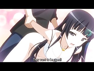 [エロアニ]念願のレイプで大興奮！公衆トイレで激しくパコって大量発射しちゃう♡