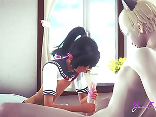 Tshemalejapanese porn video – Yaoi Femboy Simon - How can this femboy hold that huge dick?