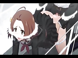 【アニメ】ロリかわ娘校生を水中セックスで激しくピストン処女破壊