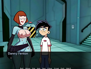 Visualnovel porn video – Egg In The Microwave (Amity Park)