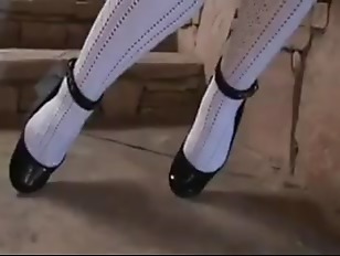 Sexy Blonde Girl Teasing