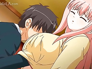 HIS WIFE LEAVE HIM AND HE CONSOLES WITH HIS STEP- - Hentai Papa Love Ep. 1