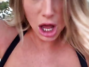 Big Tits Blonde Army Babe KAYLEY GUNNER is Locked and Loaded