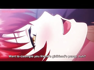 【アニメエロ】【アヘ顔】「友達の彼女にセックスしちゃお？♡」爆乳グラドル女学生彼女を友人達に貸し出し寝取られセックス交尾で鬱勃起…♡