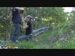 Evelina Juliet in amateur video of teens fucked hard filmed in forest